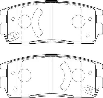 Duron DBP251935 - Гальмівні колодки, дискові гальма autozip.com.ua