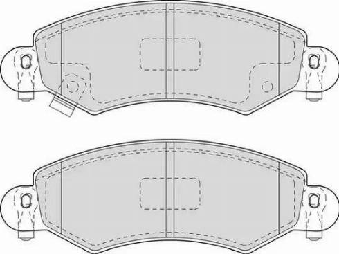 Duron DBP251423 - Гальмівні колодки, дискові гальма autozip.com.ua