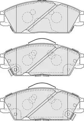 Duron DBP260435 - Гальмівні колодки, дискові гальма autozip.com.ua