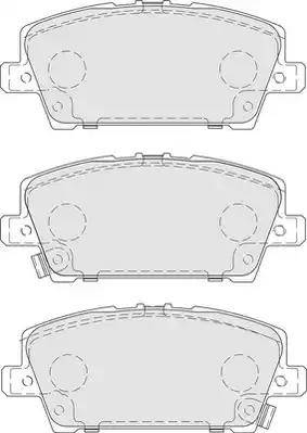 Starline BD S485 - Гальмівні колодки, дискові гальма autozip.com.ua