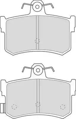 Duron DBP200917 - Гальмівні колодки, дискові гальма autozip.com.ua