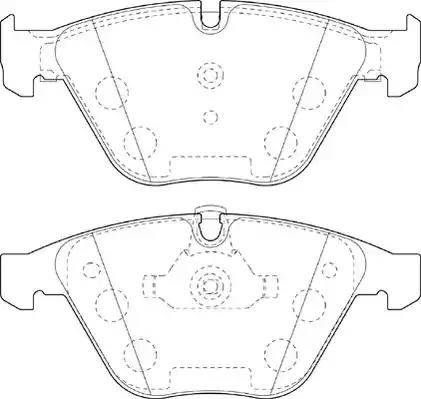 Duron DBP214191 - Гальмівні колодки, дискові гальма autozip.com.ua