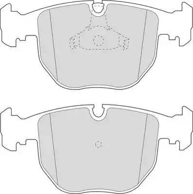 Duron DBP210997 - Гальмівні колодки, дискові гальма autozip.com.ua