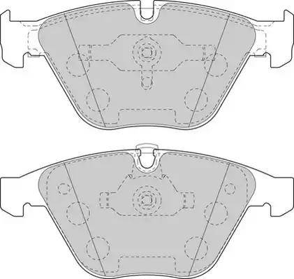 Duron DBP211628 - Гальмівні колодки, дискові гальма autozip.com.ua