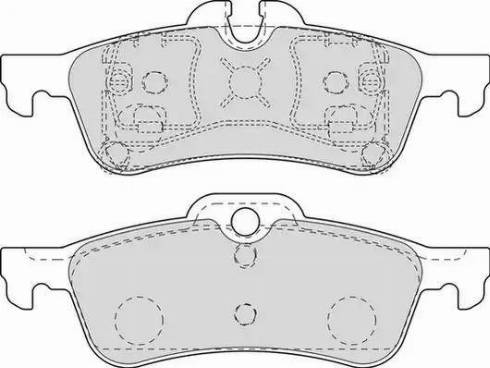 Duron DBP211676 - Гальмівні колодки, дискові гальма autozip.com.ua