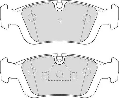 Duron DBP211300 - Гальмівні колодки, дискові гальма autozip.com.ua