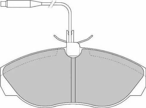 Duron DBP230967 - Гальмівні колодки, дискові гальма autozip.com.ua