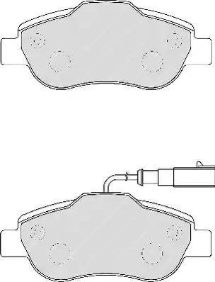 Duron DBP231945 - Гальмівні колодки, дискові гальма autozip.com.ua