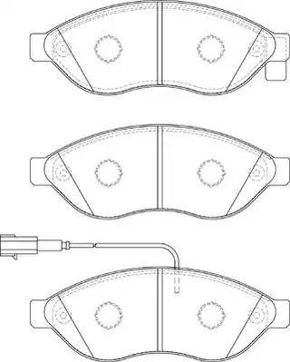 Duron DBP231924 - Гальмівні колодки, дискові гальма autozip.com.ua