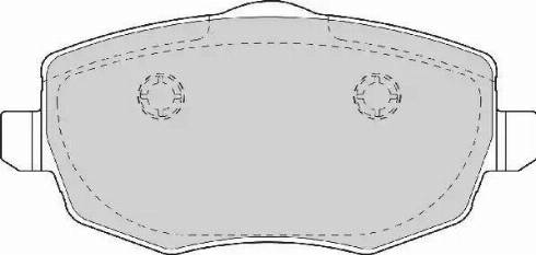 Duron DBP231581 - Гальмівні колодки, дискові гальма autozip.com.ua