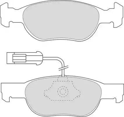 Duron DBP231040 - Гальмівні колодки, дискові гальма autozip.com.ua