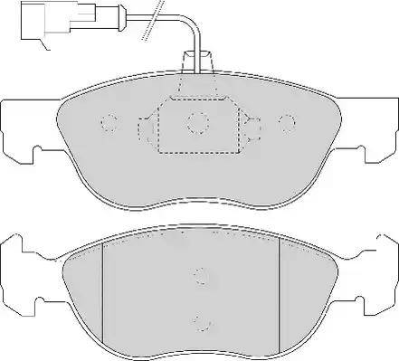 Duron DBP231137 - Гальмівні колодки, дискові гальма autozip.com.ua