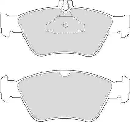 Duron DBP221049 - Гальмівні колодки, дискові гальма autozip.com.ua