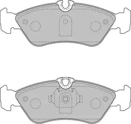 Duron DBP221876 - Гальмівні колодки, дискові гальма autozip.com.ua