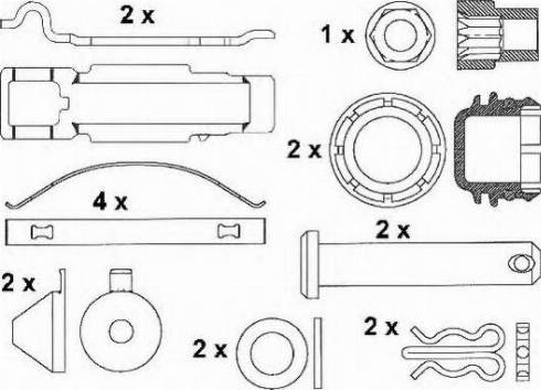 Duron DCV1329BFE - Гальмівні колодки, дискові гальма autozip.com.ua