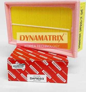 Dynamatrix DAF933/3 - Повітряний фільтр autozip.com.ua