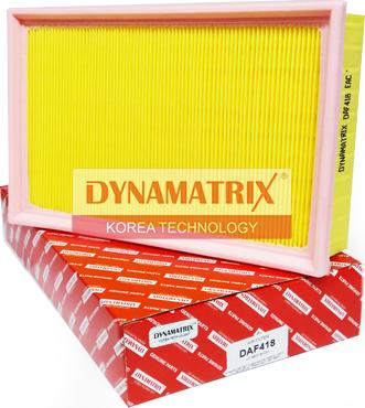 Dynamatrix DAF418 - Повітряний фільтр autozip.com.ua