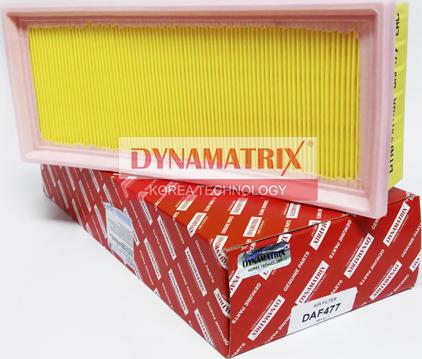 Dynamatrix DAF477 - Повітряний фільтр autozip.com.ua