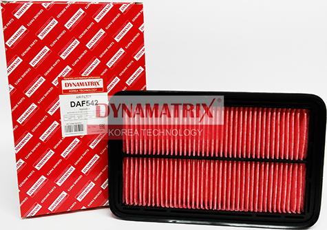Dynamatrix DAF542 - Повітряний фільтр autozip.com.ua