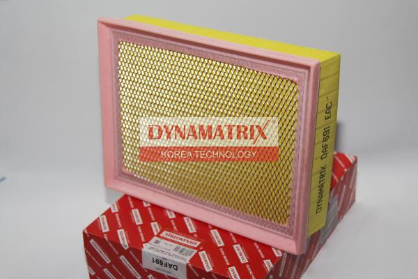 Dynamatrix DAF691 - Повітряний фільтр autozip.com.ua
