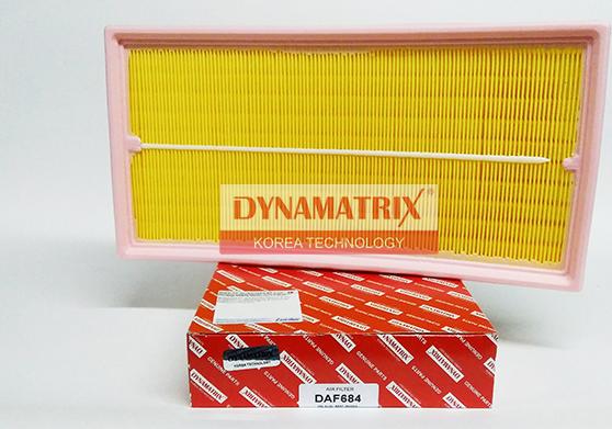 Dynamatrix DAF684 - Повітряний фільтр autozip.com.ua