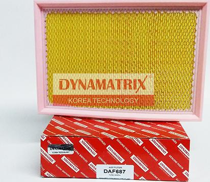 Dynamatrix DAF687 - Повітряний фільтр autozip.com.ua