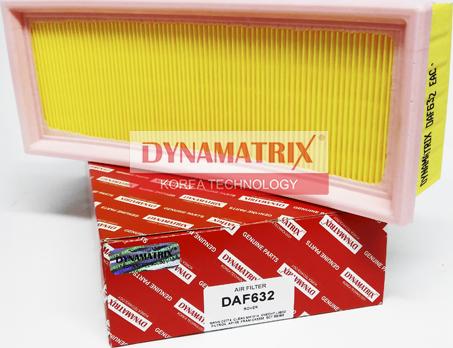 Dynamatrix DAF632 - Повітряний фільтр autozip.com.ua