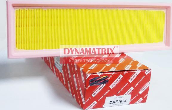 Dynamatrix DAF1634 - Повітряний фільтр autozip.com.ua