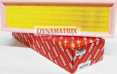 Dynamatrix DAF1812 - Повітряний фільтр autozip.com.ua