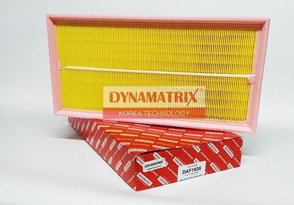 Dynamatrix DAF1835 - Повітряний фільтр autozip.com.ua