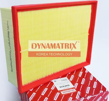 Dynamatrix DAF819 - Повітряний фільтр autozip.com.ua