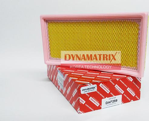 Dynamatrix DAF259 - Повітряний фільтр autozip.com.ua