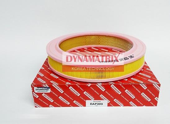 Dynamatrix DAF203 - Повітряний фільтр autozip.com.ua