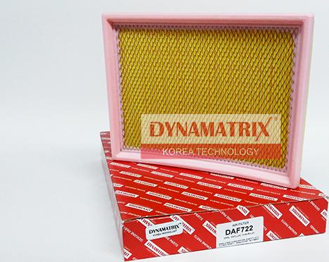 Dynamatrix DAF722 - Повітряний фільтр autozip.com.ua