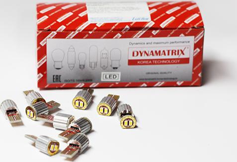 Dynamatrix DB921LED - Лампа розжарювання, стоянкові вогні / габаритні ліхтарі autozip.com.ua