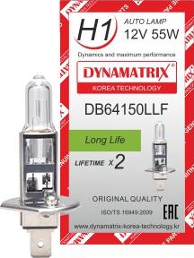 Dynamatrix DB64150LLF - Лампа розжарювання, основна фара autozip.com.ua