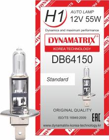 Dynamatrix DB64150 - Лампа розжарювання, основна фара autozip.com.ua