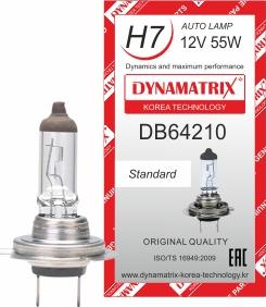 Dynamatrix DB64210 - Лампа розжарювання, основна фара autozip.com.ua