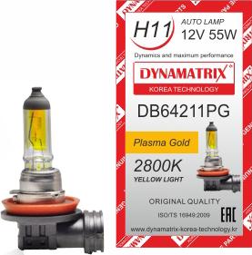 Dynamatrix DB64211PG - Лампа розжарювання, основна фара autozip.com.ua