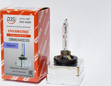 Dynamatrix DB66340D3S - Лампа розжарювання, основна фара autozip.com.ua