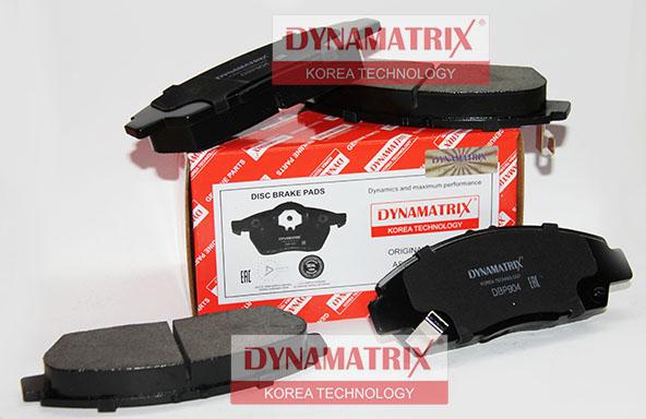 Dynamatrix DBP904 - Гальмівні колодки, дискові гальма autozip.com.ua