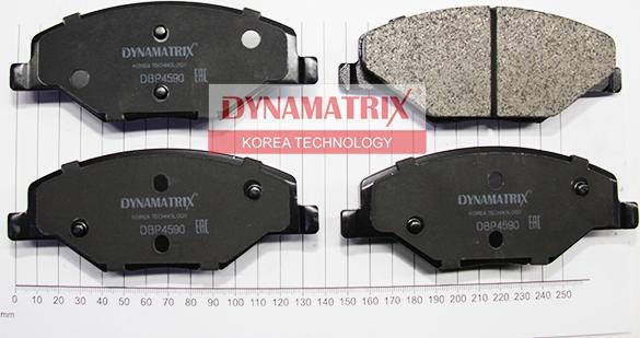 Dynamatrix DBP4590 - Гальмівні колодки, дискові гальма autozip.com.ua