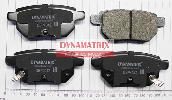 Dynamatrix DBP4042 - Гальмівні колодки, дискові гальма autozip.com.ua
