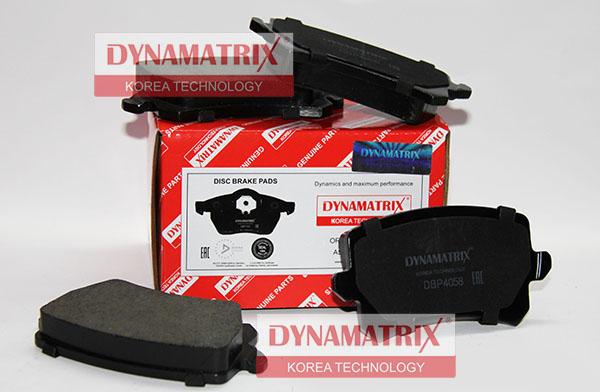 Dynamatrix DBP4058 - Гальмівні колодки, дискові гальма autozip.com.ua