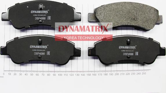Dynamatrix DBP4066 - Гальмівні колодки, дискові гальма autozip.com.ua