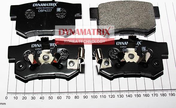 Dynamatrix DBP4227 - Гальмівні колодки, дискові гальма autozip.com.ua