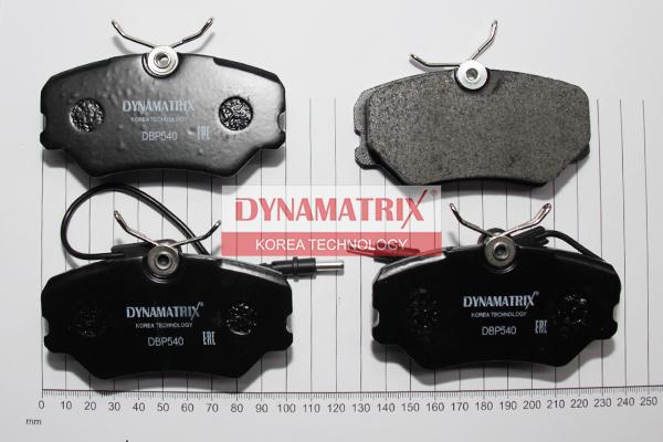 Dynamatrix DBP540 - Гальмівні колодки, дискові гальма autozip.com.ua