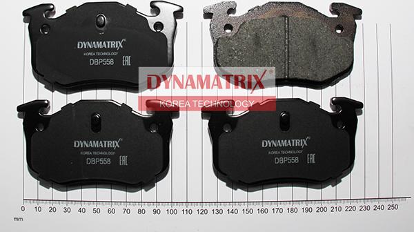 Dynamatrix DBP558 - Гальмівні колодки, дискові гальма autozip.com.ua