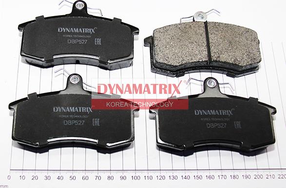 Dynamatrix DBP527 - Гальмівні колодки, дискові гальма autozip.com.ua