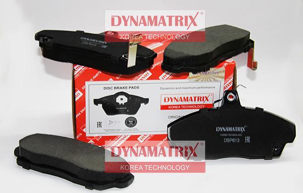 Dynamatrix DBP613 - Гальмівні колодки, дискові гальма autozip.com.ua